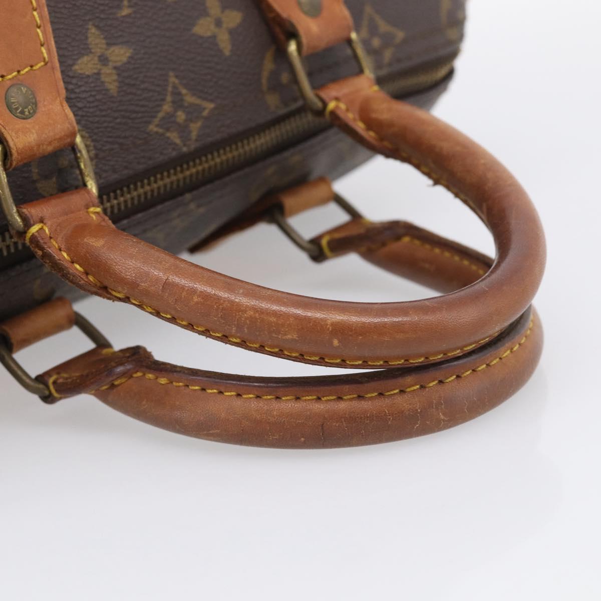 LOUIS VUITTON Monogram Speedy 25 Hand Bag M41528 LV Auth 212033