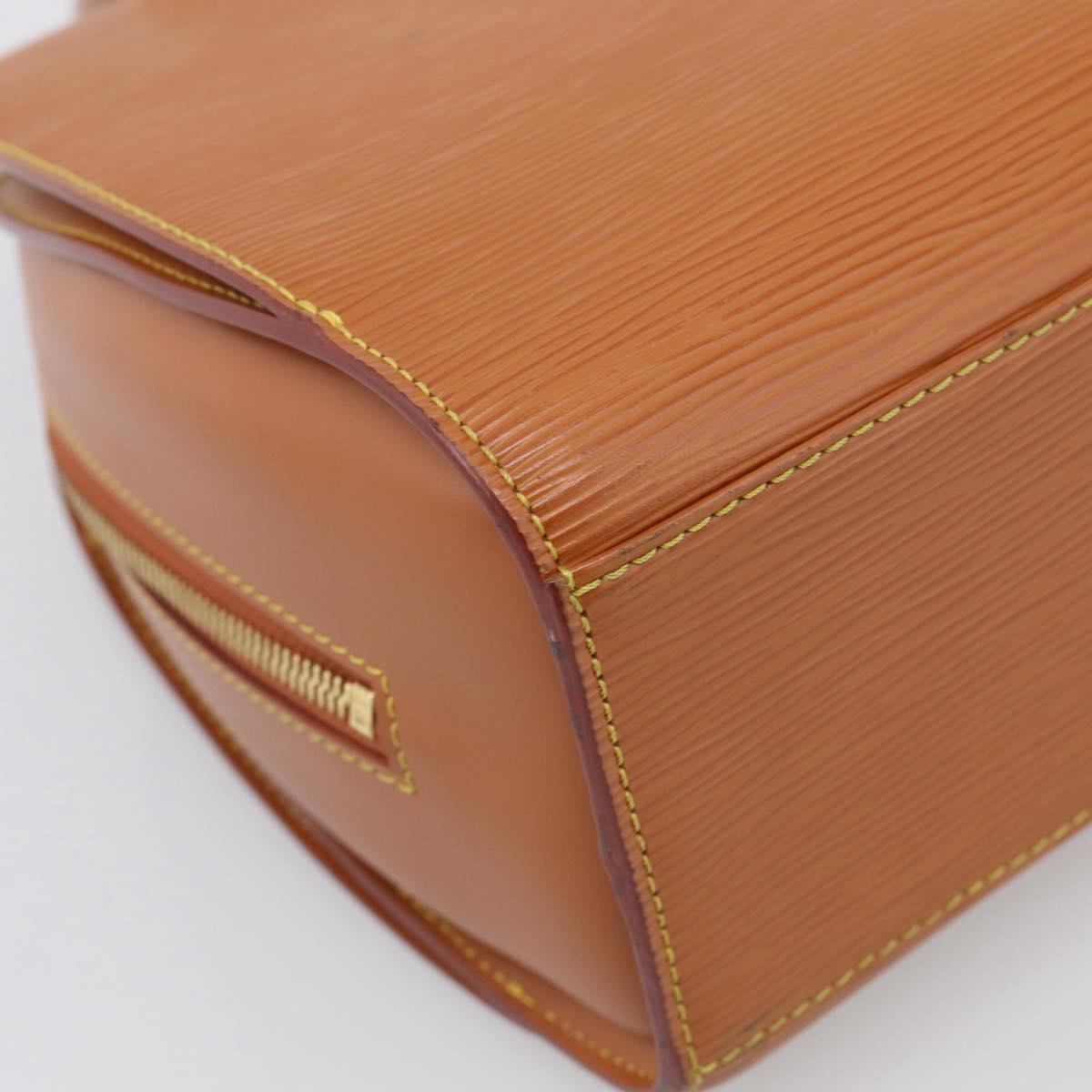 LOUIS VUITTON Epi Pont Neuf Hand Bag Zipangu Gold M52058 LV Auth 212035V