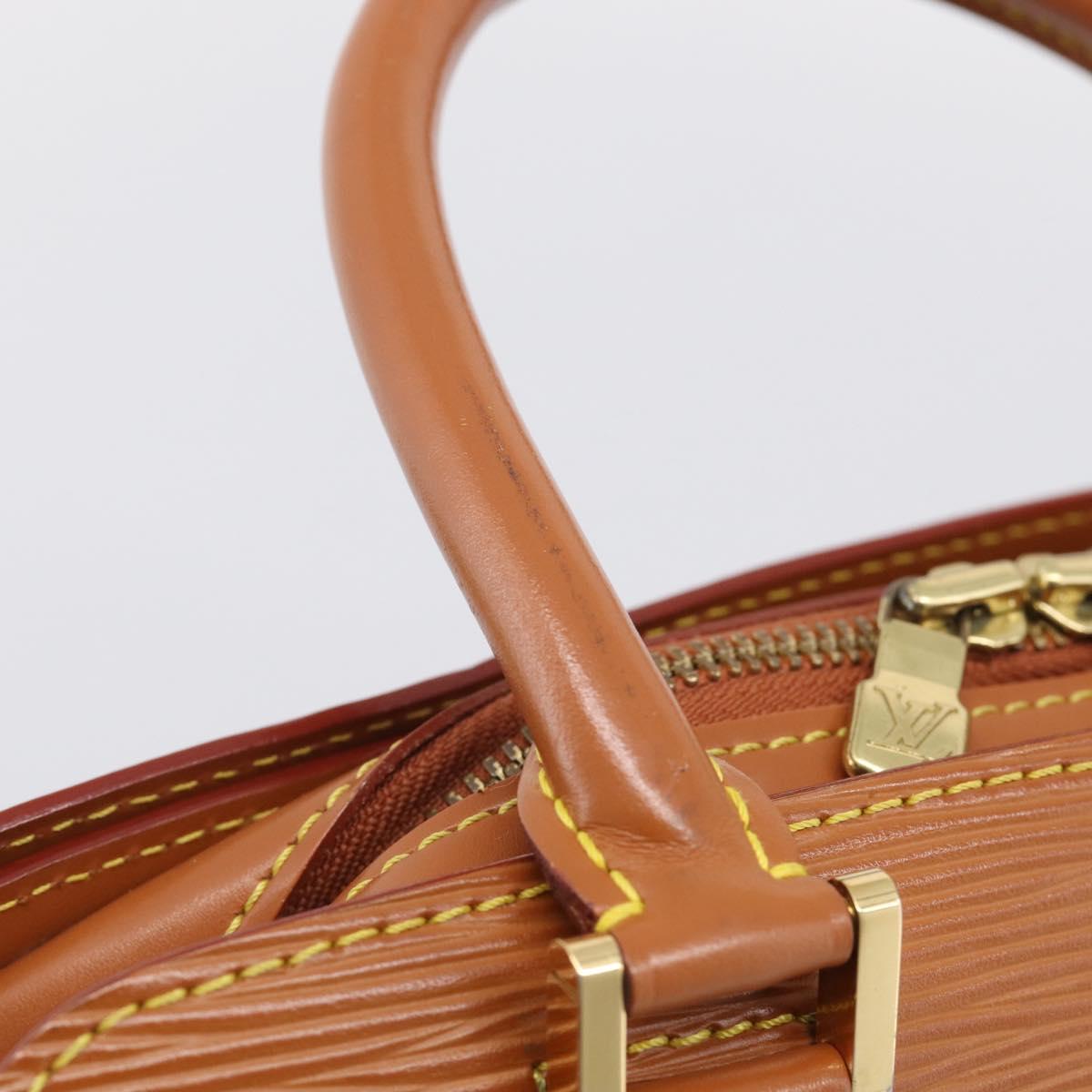 LOUIS VUITTON Epi Pont Neuf Hand Bag Zipangu Gold M52058 LV Auth 212035V