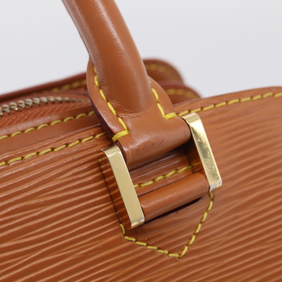 LOUIS VUITTON Epi Pont Neuf Hand Bag Zipangu Gold M52058 LV Auth 212035V