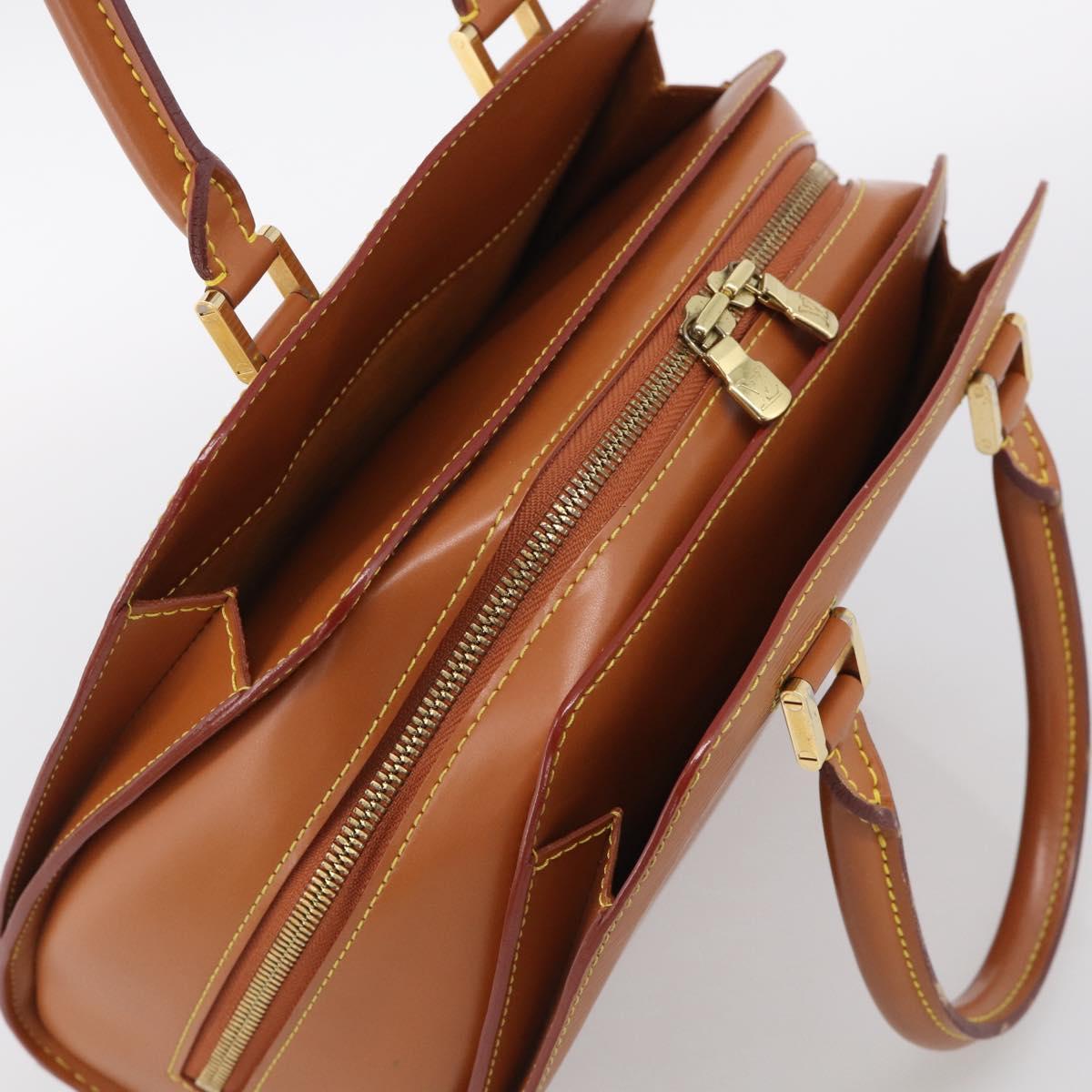 LOUIS VUITTON Epi Pont Neuf Hand Bag Zipangu Gold M52058 LV Auth 212035V