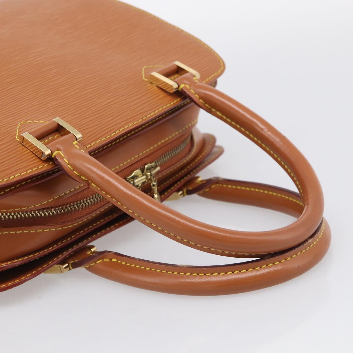 LOUIS VUITTON Epi Pont Neuf Hand Bag Zipangu Gold M52058 LV Auth 212035V