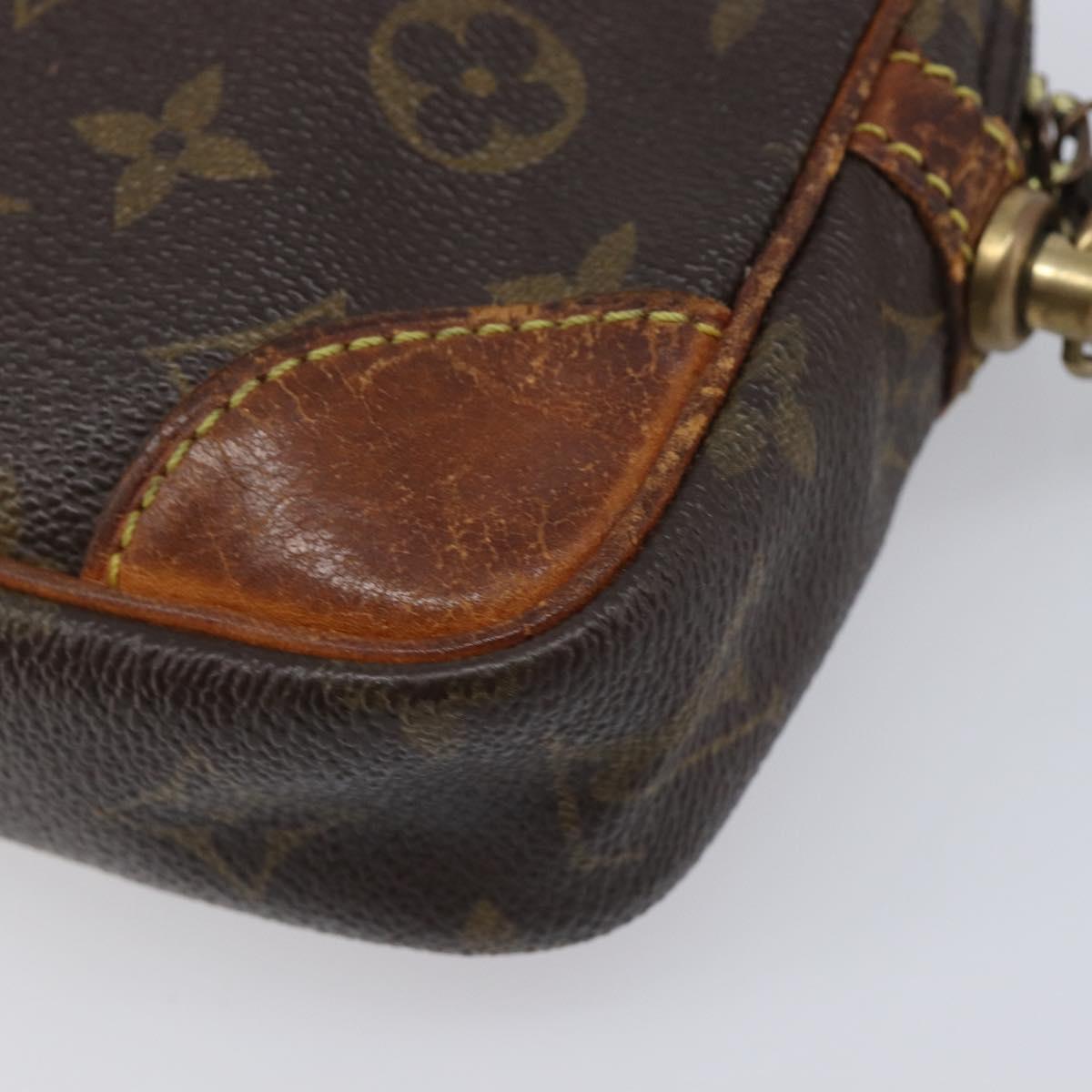 LOUIS VUITTON Monogram Marly Dragonne PM Clutch Bag M51827 LV Auth 212055