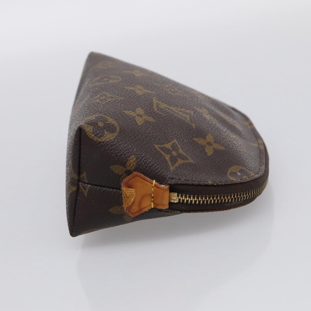 LOUIS VUITTON Monogram Pochette Cosmetic PM Pouch M43998 LV Auth 212059