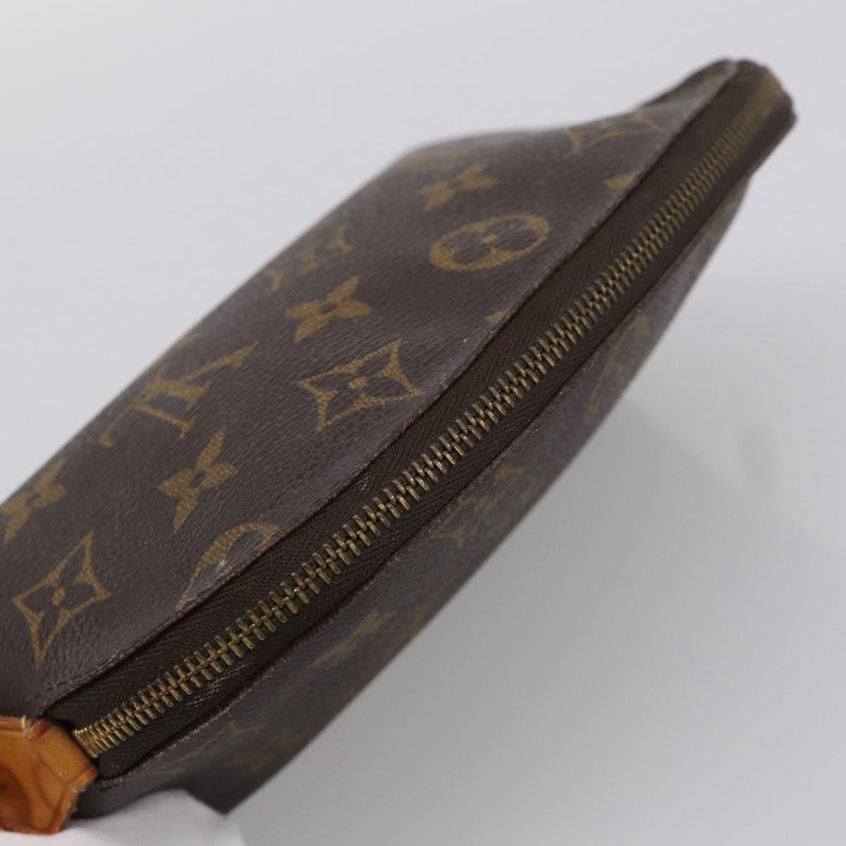 LOUIS VUITTON Monogram Pochette Cosmetic PM Pouch M43998 LV Auth 212059