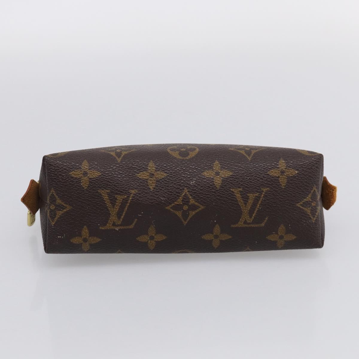 LOUIS VUITTON Monogram Pochette Cosmetic PM Pouch M43998 LV Auth 212059