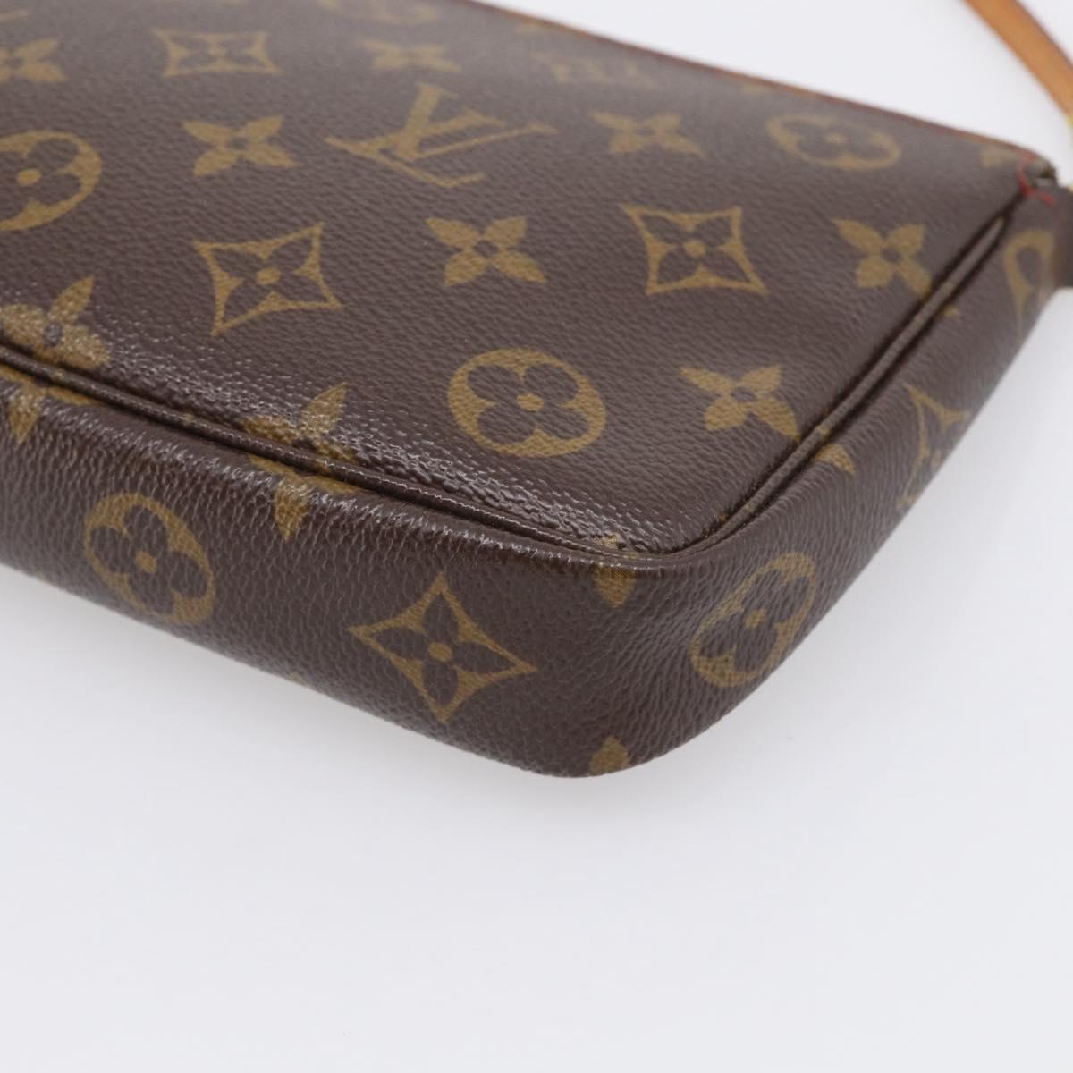 LOUIS VUITTON Monogram Cherry Pochette Accessoires Pouch M95008 LV Auth 212066M