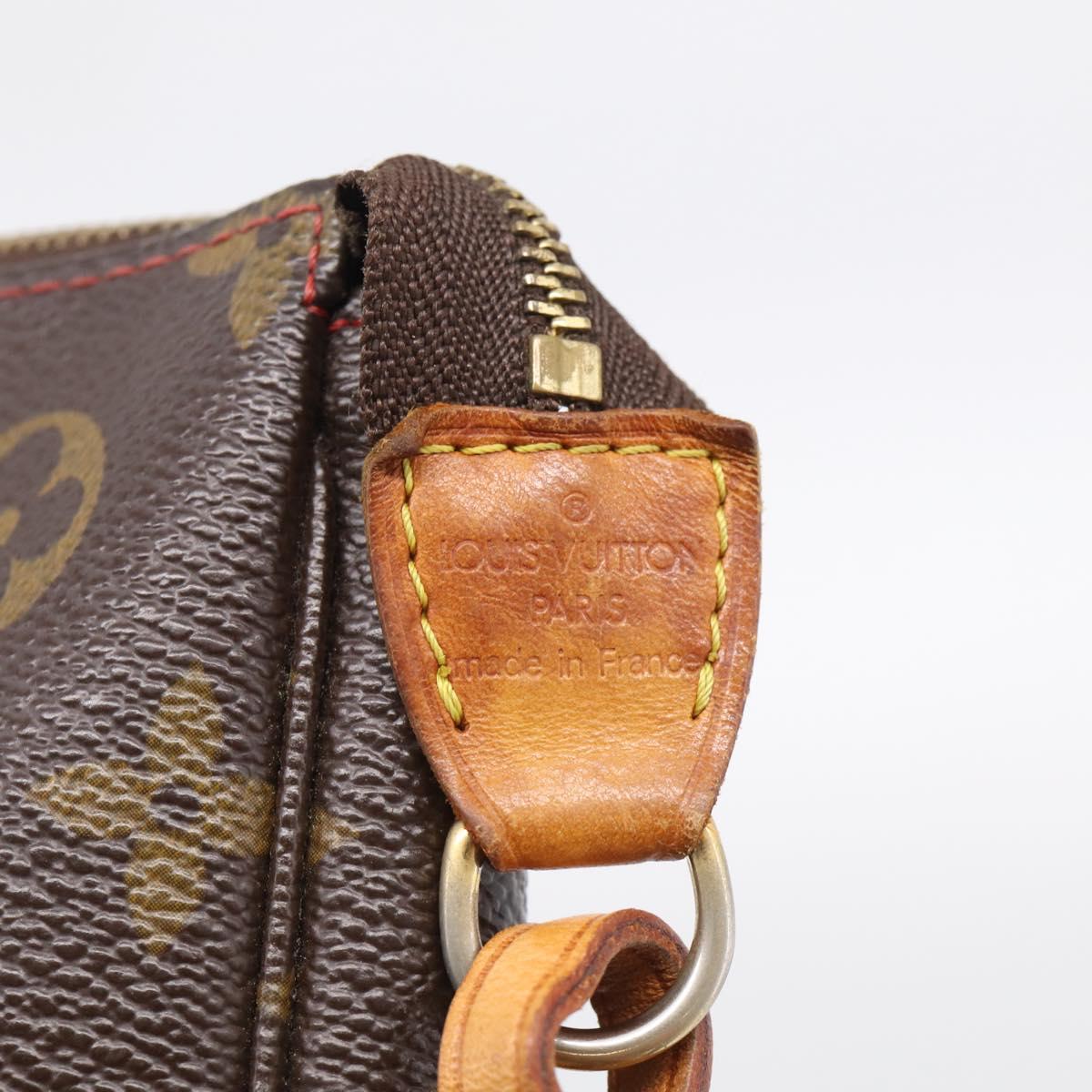 LOUIS VUITTON Monogram Cherry Pochette Accessoires Pouch M95008 LV Auth 212066M