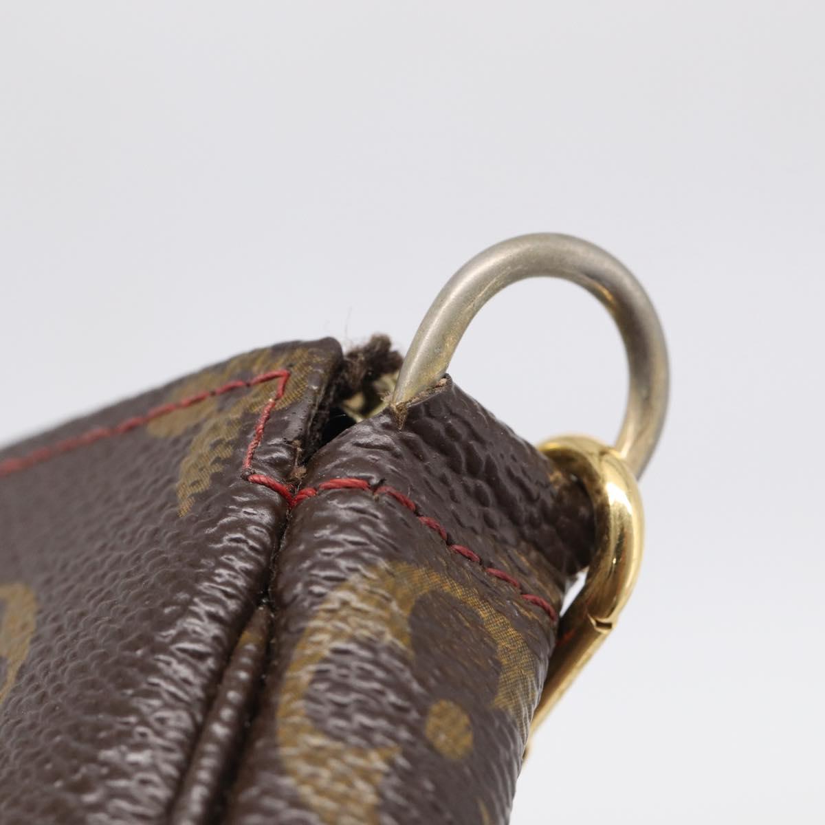 LOUIS VUITTON Monogram Cherry Pochette Accessoires Pouch M95008 LV Auth 212066M