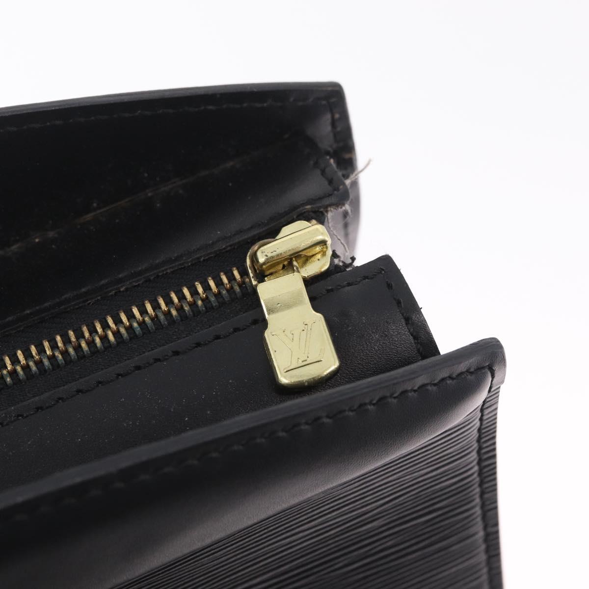 LOUIS VUITTON Epi Riviera Hand Bag Black M48182 LV Auth 212107