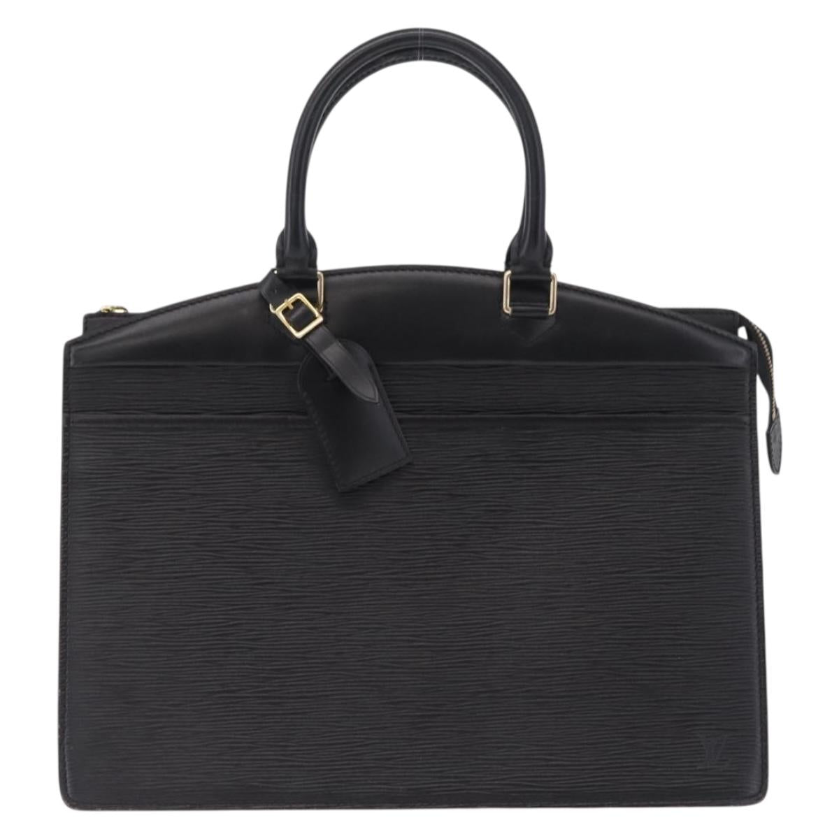 LOUIS VUITTON Epi Riviera Hand Bag Black M48182 LV Auth 212107