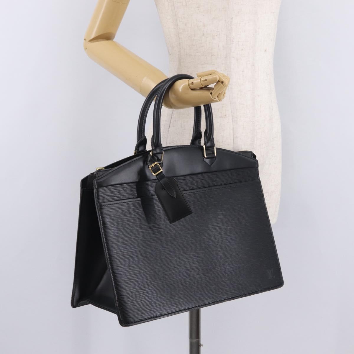 LOUIS VUITTON Epi Riviera Hand Bag Black M48182 LV Auth 212107