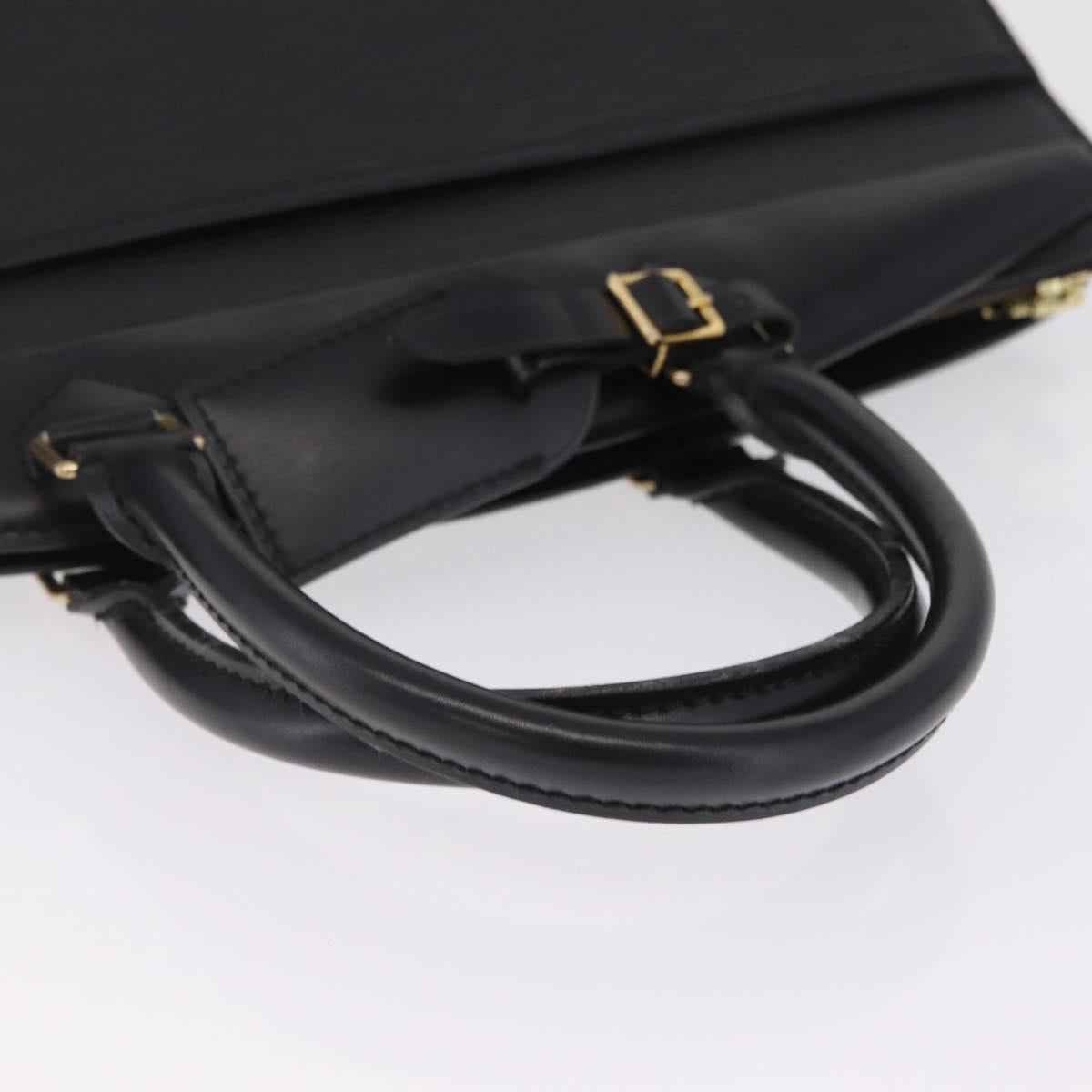 LOUIS VUITTON Epi Riviera Hand Bag Black M48182 LV Auth 212107