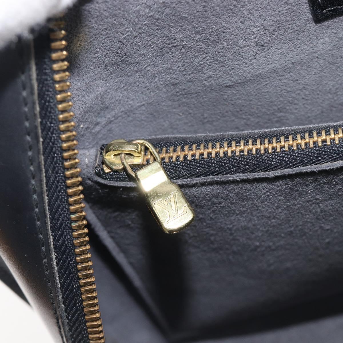 LOUIS VUITTON Epi Pont NeufGM Hand Bag Black M59042 LV Auth 212111V