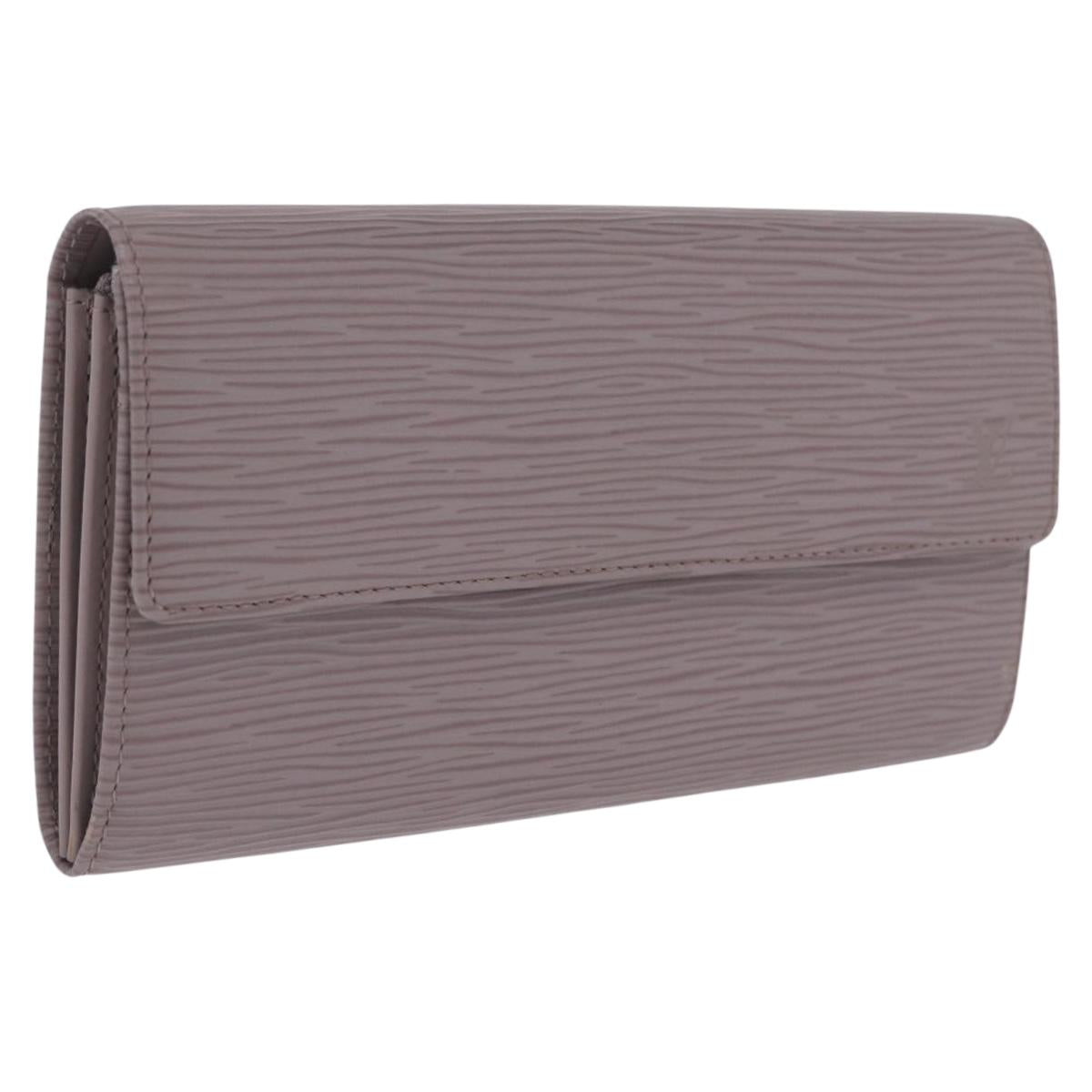 LOUIS VUITTON Pochette Porte Monnaie Credit Wallet Lilac M6357B LV Auth 212136A
