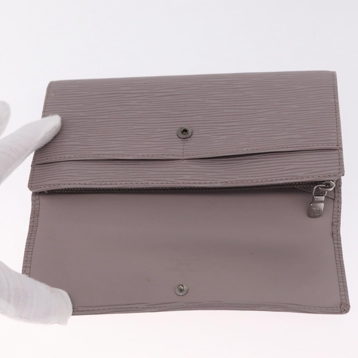LOUIS VUITTON Pochette Porte Monnaie Credit Wallet Lilac M6357B LV Auth 212136A