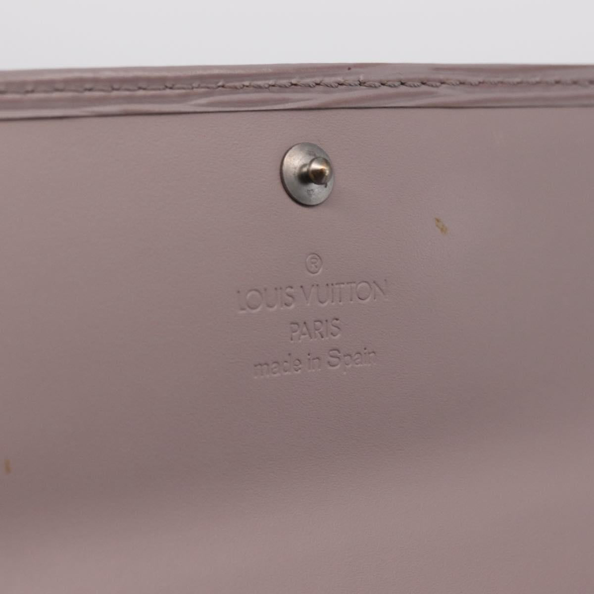 LOUIS VUITTON Pochette Porte Monnaie Credit Wallet Lilac M6357B LV Auth 212136A