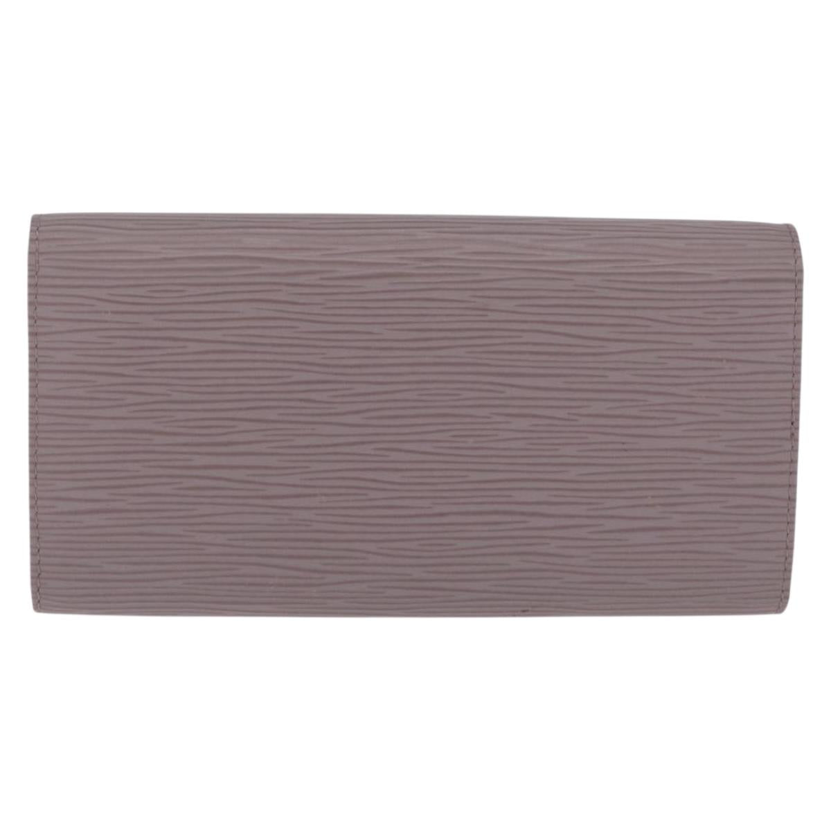 LOUIS VUITTON Pochette Porte Monnaie Credit Wallet Lilac M6357B LV Auth 212136A