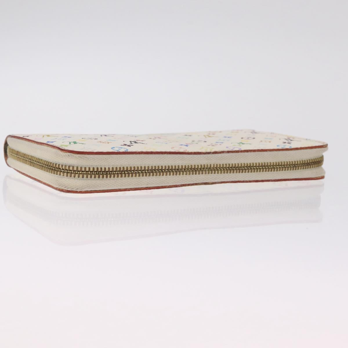 LOUIS VUITTON Monogram Multicolor Zippy Wallet Wallet M60241 LV Auth 212144A