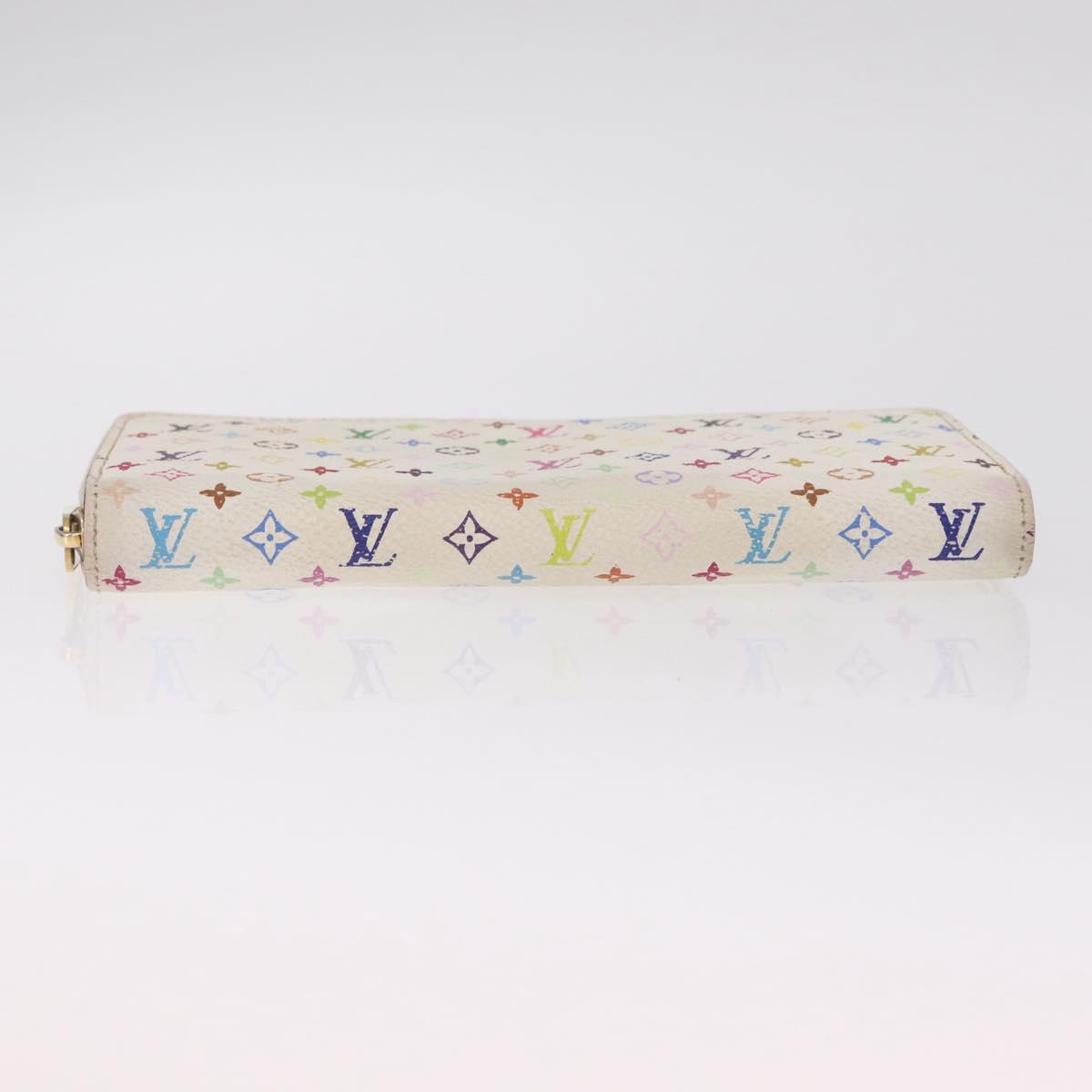 LOUIS VUITTON Monogram Multicolor Zippy Wallet Wallet M60241 LV Auth 212144A