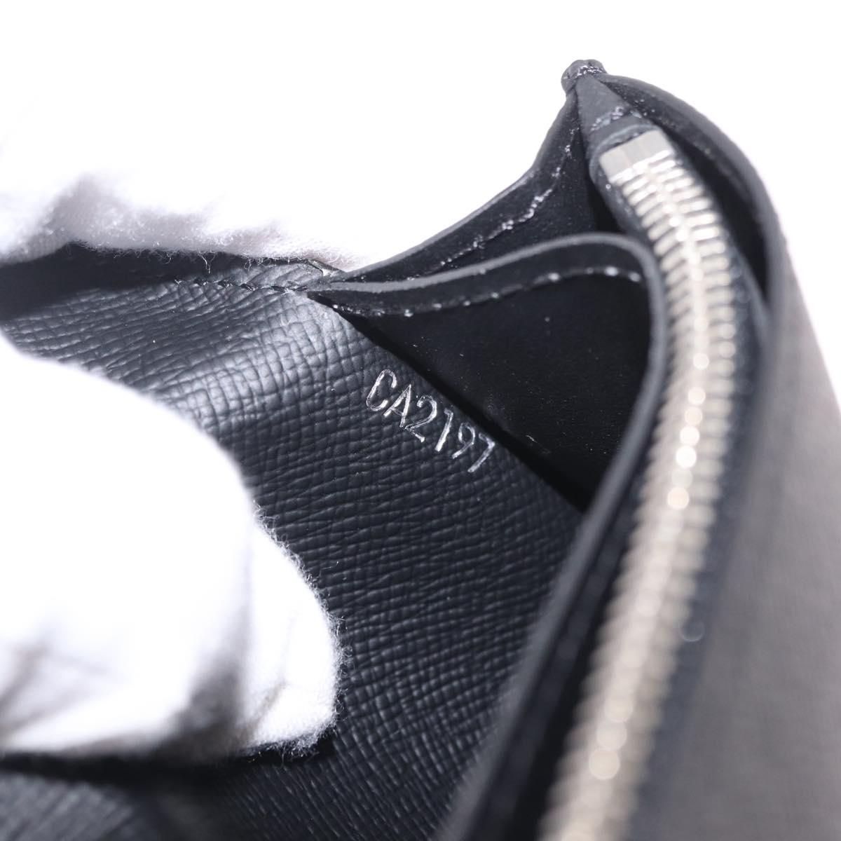 LOUIS VUITTON Epi Portefeuille Braza Long Wallet Black M60622 LV Auth 212146A