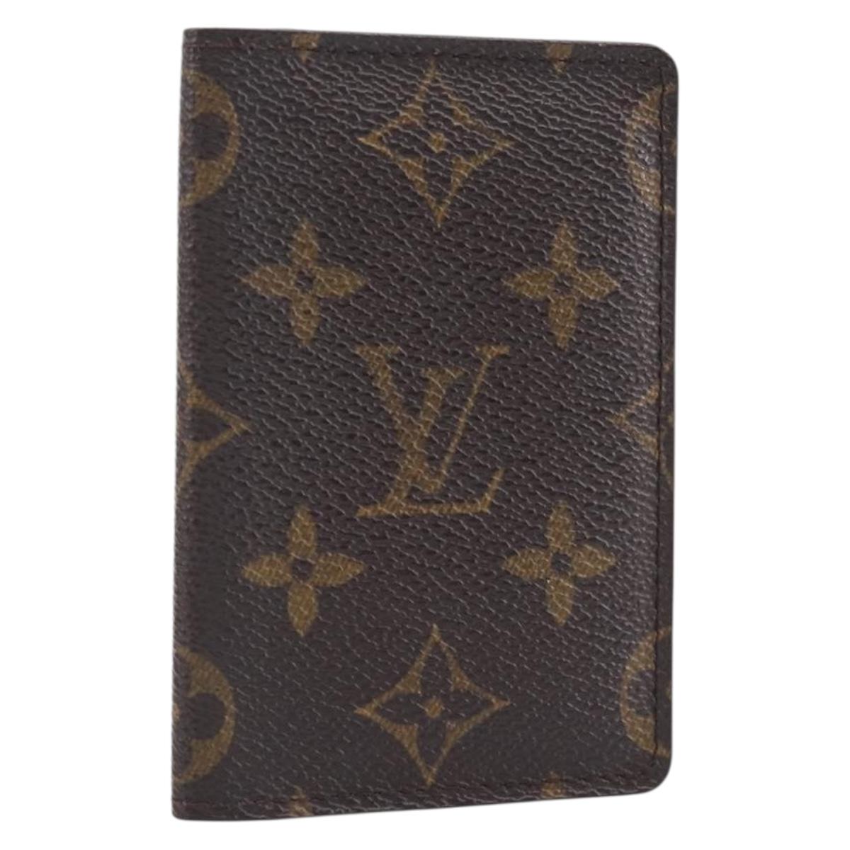 LOUIS VUITTON Monogram Organizer De Poch Card Case M61732 LV Auth 212161M