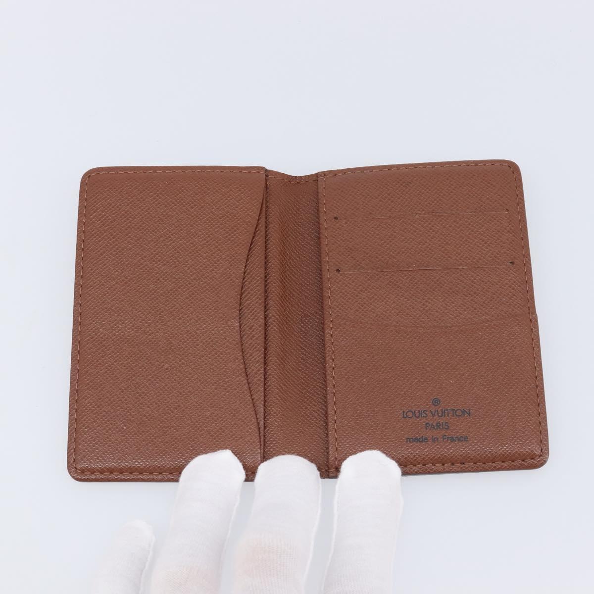 LOUIS VUITTON Monogram Organizer De Poch Card Case M61732 LV Auth 212161M