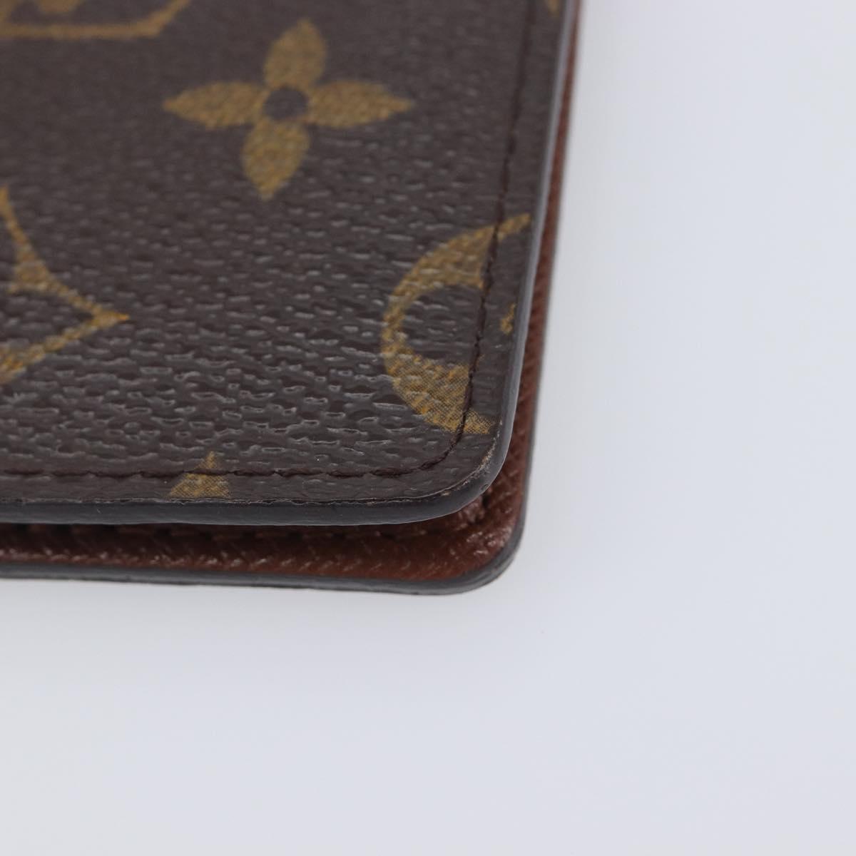 LOUIS VUITTON Monogram Organizer De Poch Card Case M61732 LV Auth 212161M