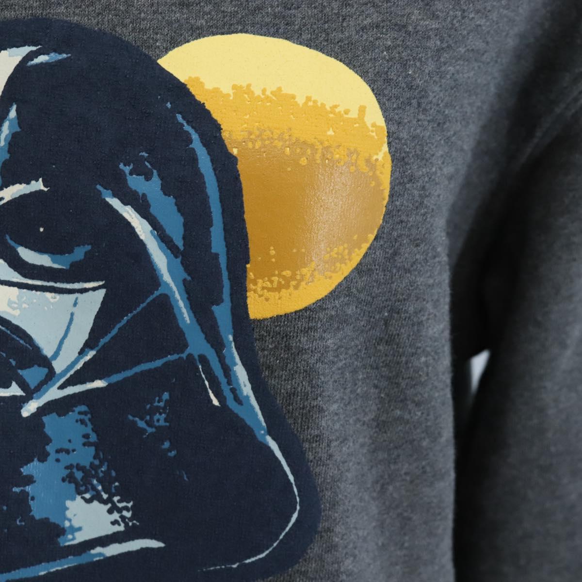 Coach ×STAR WARS Darth Vader Long Sleeve Hoodie cotton XS Greige Auth 212403M