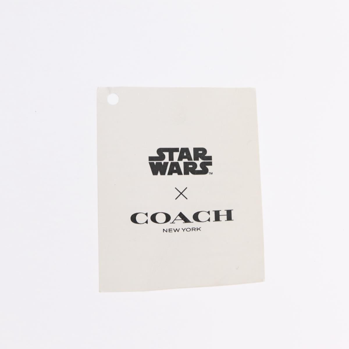 Coach COACHxSTAR WARS Collectible Bear Yoda Stuffed Leather Green Auth 212404M