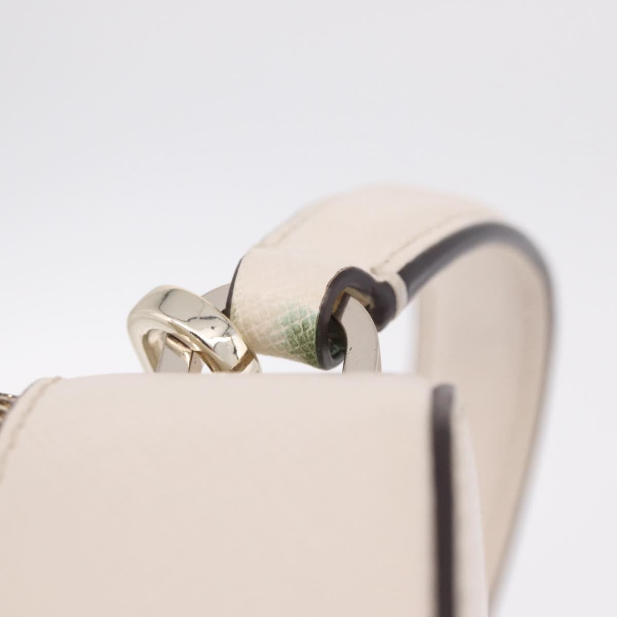 kate spade x Disney Shoulder Bag Leather 2way Beige Gold Auth 212408M