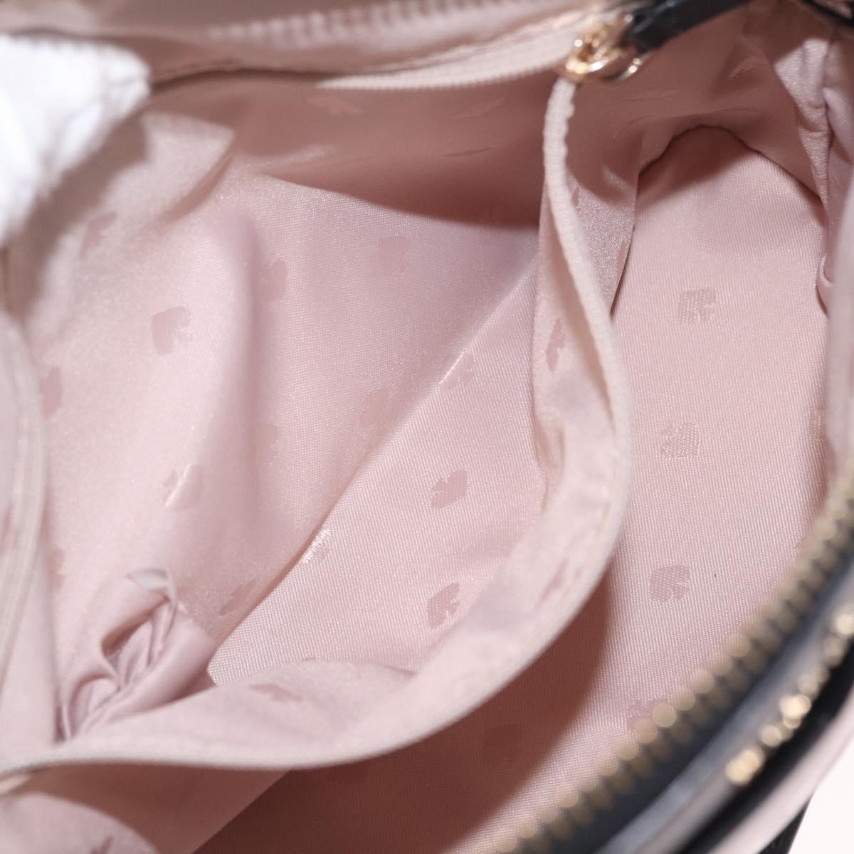 kate spade x Disney Minnie Mouse Shoulder Bag Leather Pink Gold Auth 212409A