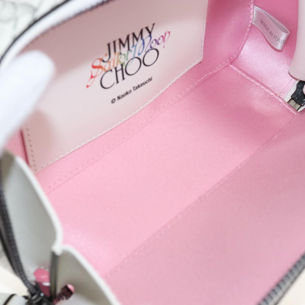 Jimmy Choo x Sailor Moon Sailor Guardians Phone Case Leather White Auth 212460SM