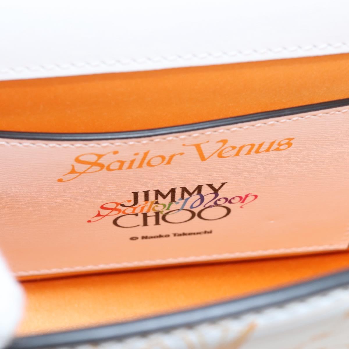 Jimmy Choo x Sailor Moon Sailor Venus Varenne Quad XS Bag Leather Auth 212463SM