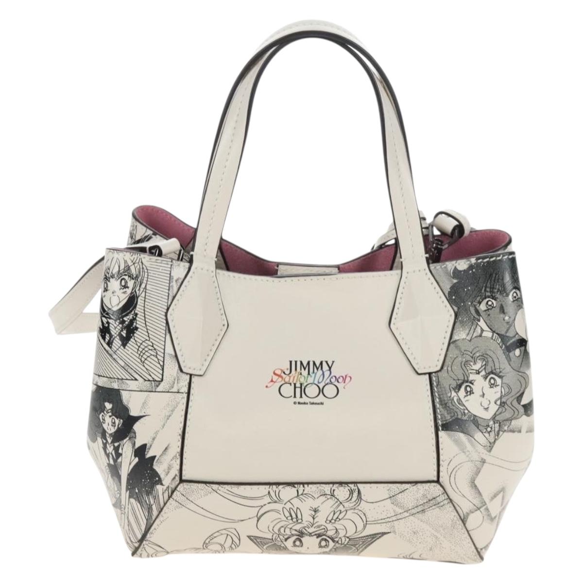 Jimmy Choo x Sailor Moon Sailor Guardians Diamond Tote S Bag Auth 212464SM