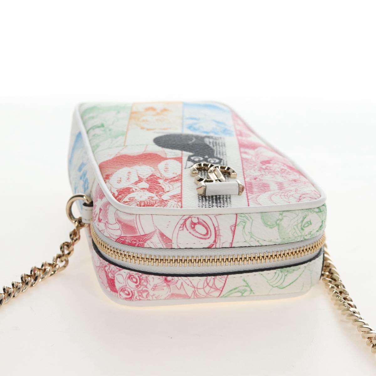 Jimmy Choo x Sailor Moon Sailor Guardians Phone Case Leather White Auth 212487SM