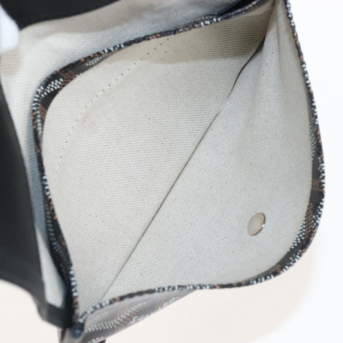 Goyard Herringbone Saint Louis PM Tote Bag PVC Black Auth 212594V