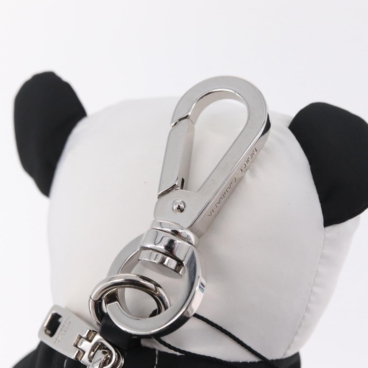 Dolce & Gabbana x Jujutsu Kaisen Eco Bag Panda Nylon Black White Auth 212704M