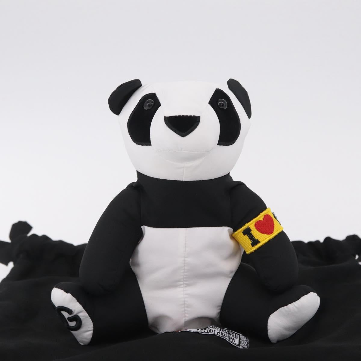 Dolce & Gabbana x Jujutsu Kaisen Eco Bag Panda Nylon Black White Auth 212704M