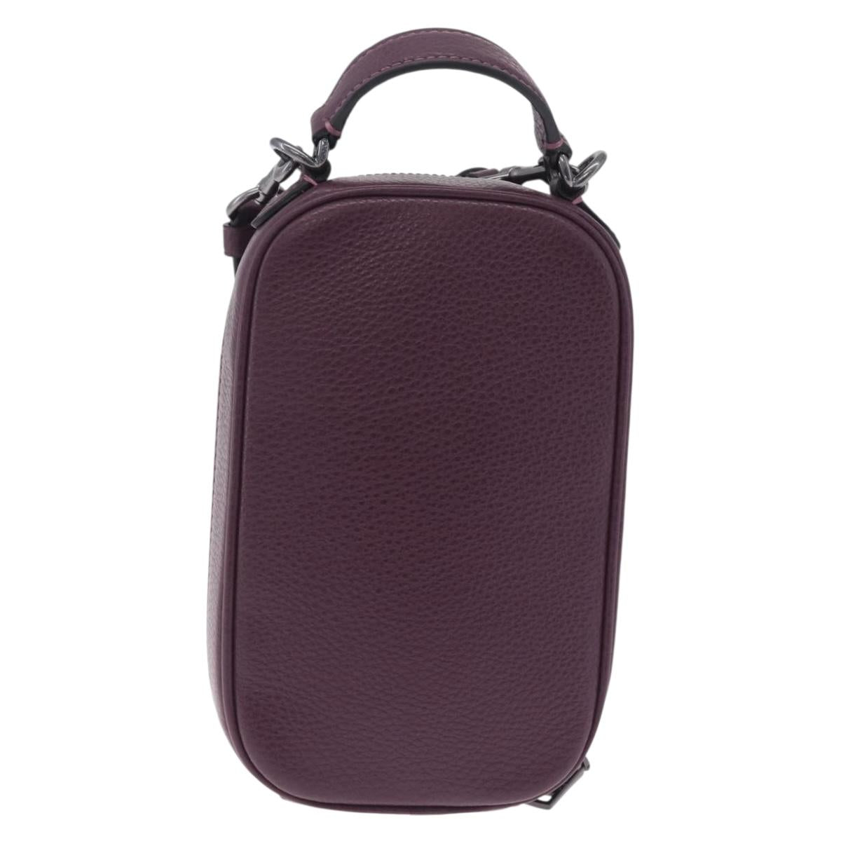 Coach ×Disney Maleficent Evaphone Cross Body Bag 2way Purple Auth 212736M