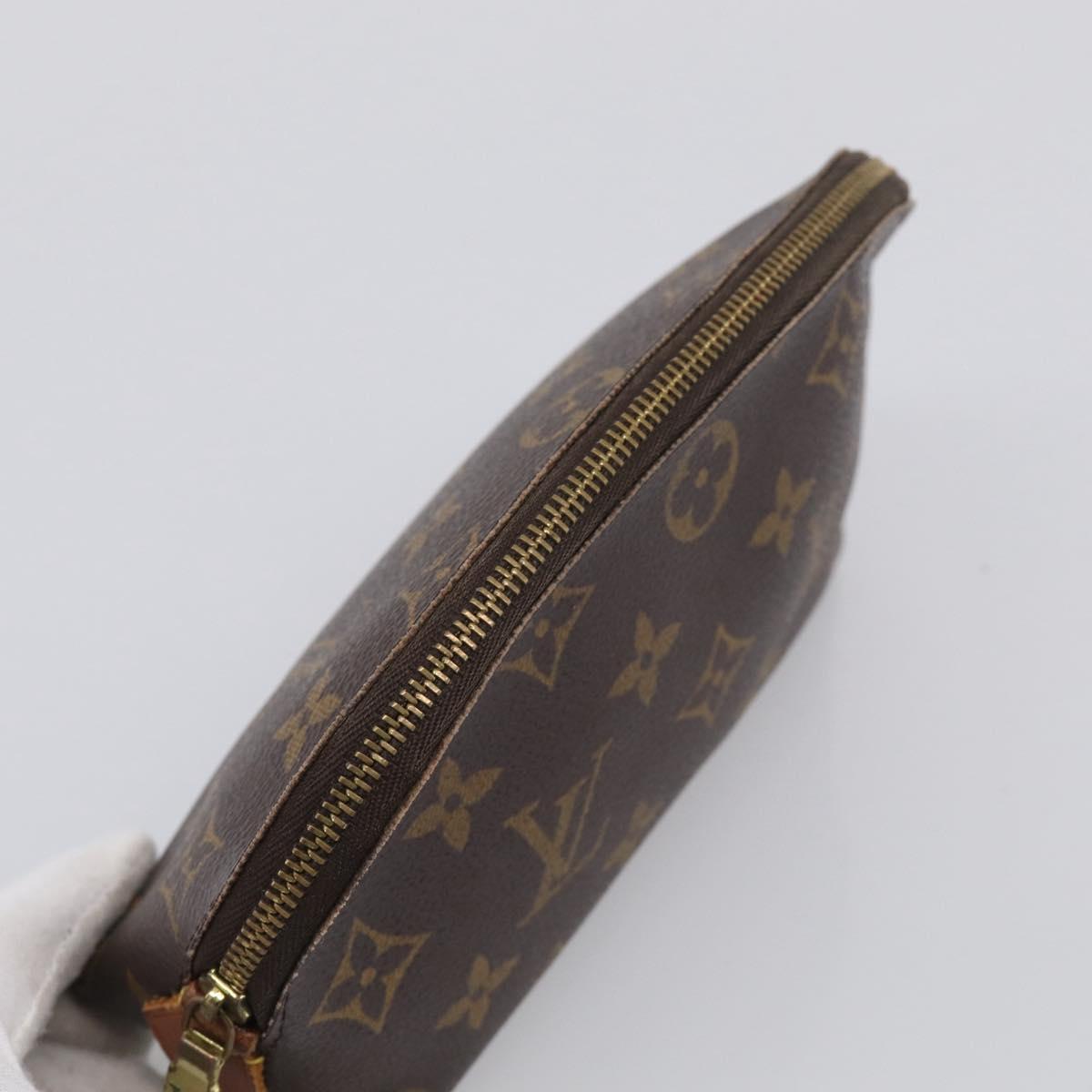 LOUIS VUITTON Monogram Pochette Cosmetic PM Pouch 3 Set M43998 LV Auth 212931