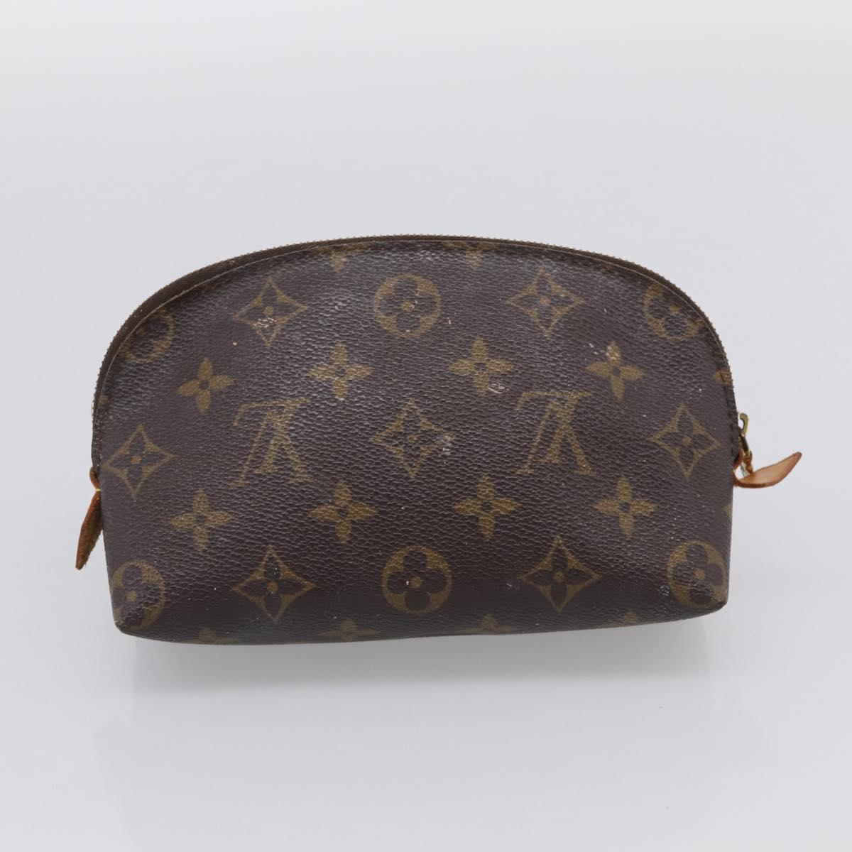 LOUIS VUITTON Monogram Pochette Cosmetic PM Pouch 3 Set M43998 LV Auth 212931