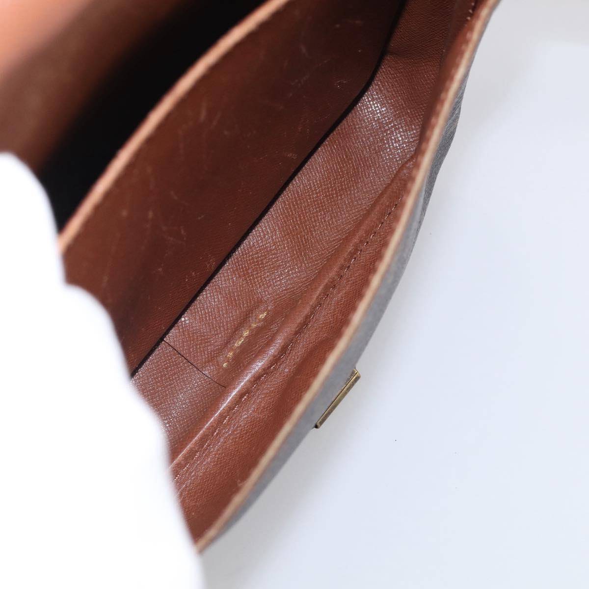 LOUIS VUITTON Monogram Cartouchiere MM Shoulder Bag M51253 LV Auth 212933