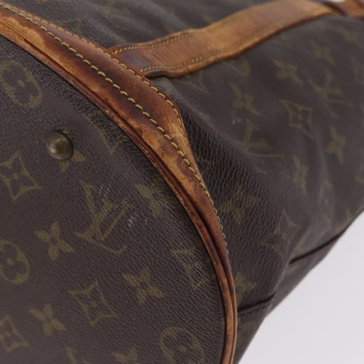 LOUIS VUITTON Monogram Bucket GM Shoulder Bag M42236 LV Auth 212934