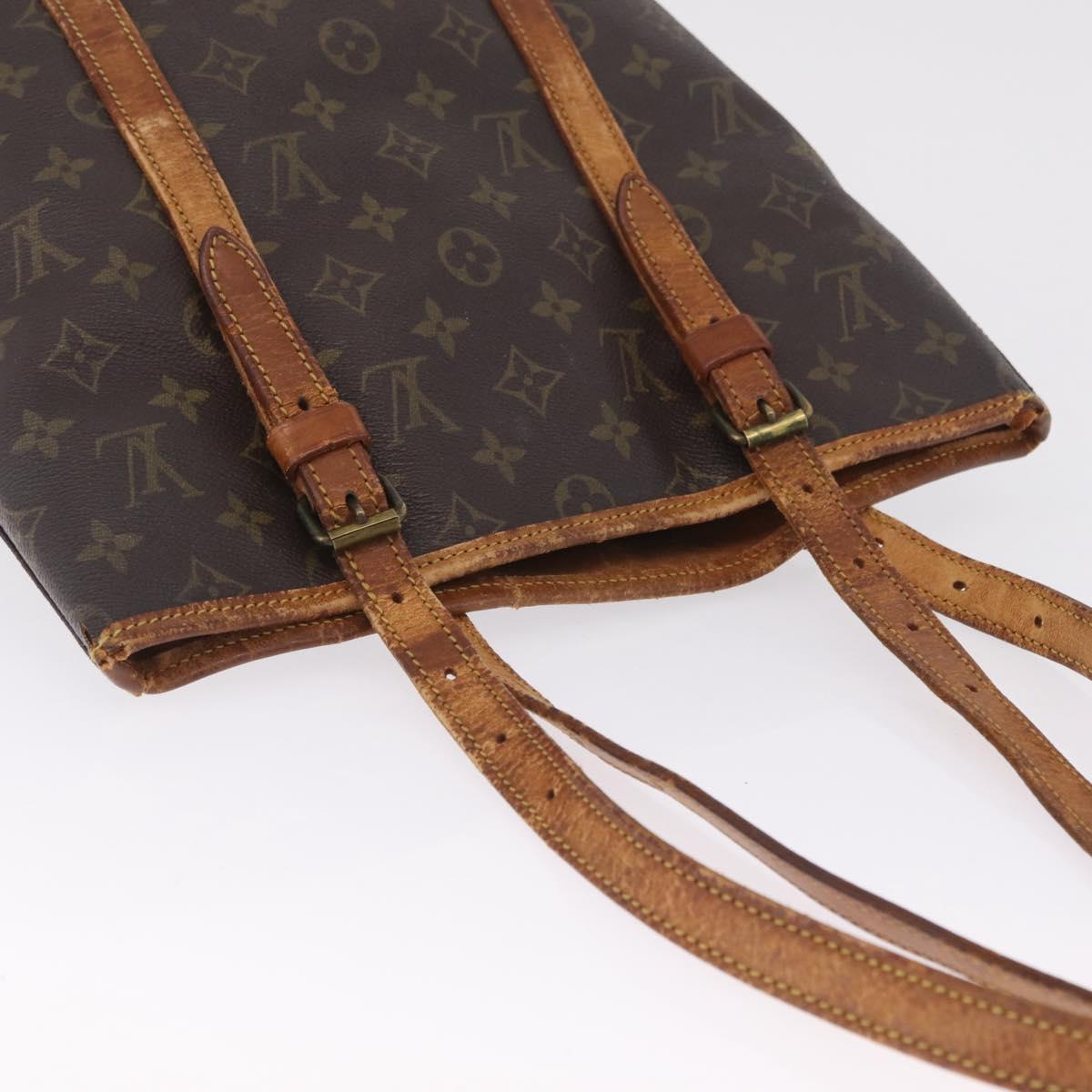 LOUIS VUITTON Monogram Bucket GM Shoulder Bag M42236 LV Auth 212934