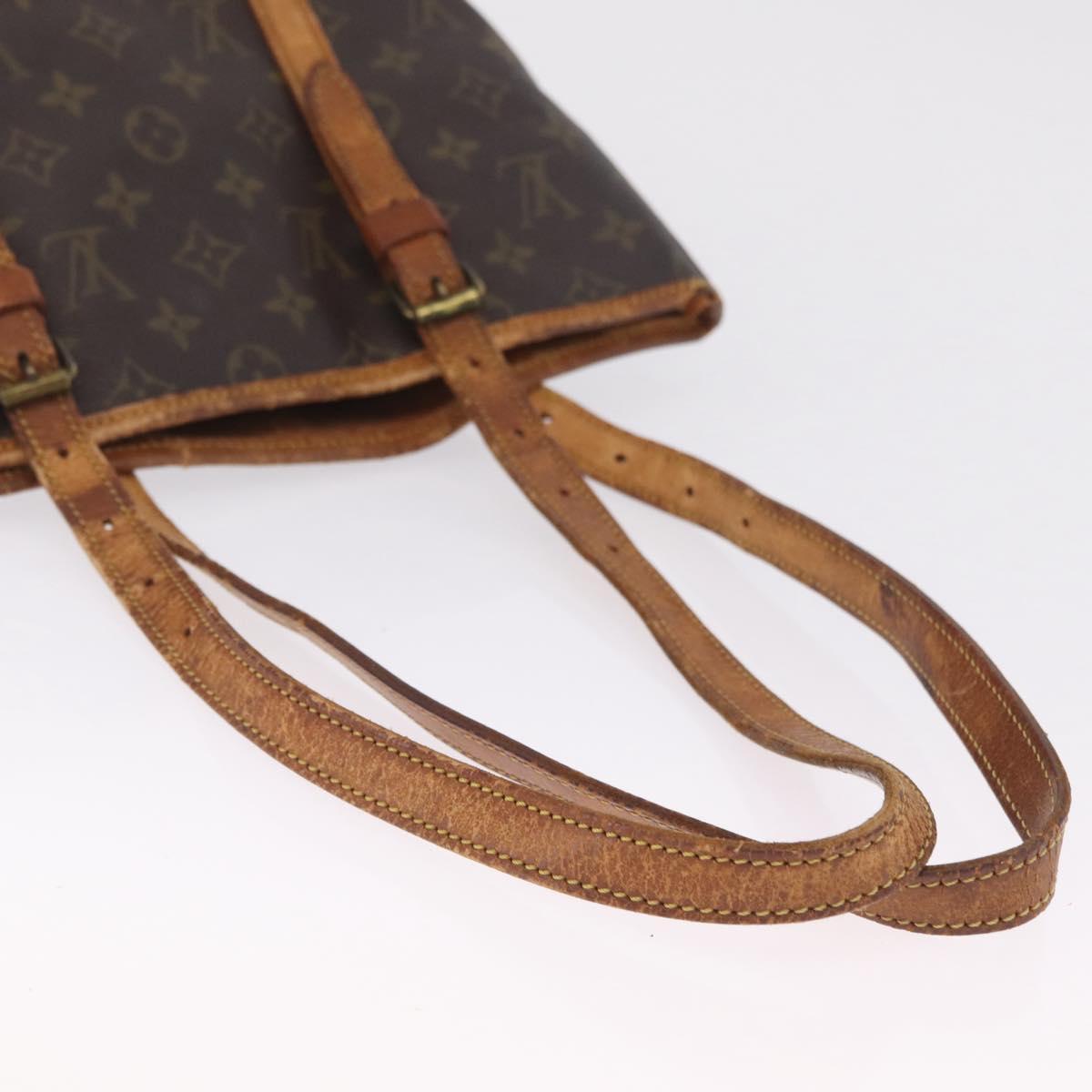 LOUIS VUITTON Monogram Bucket GM Shoulder Bag M42236 LV Auth 212934