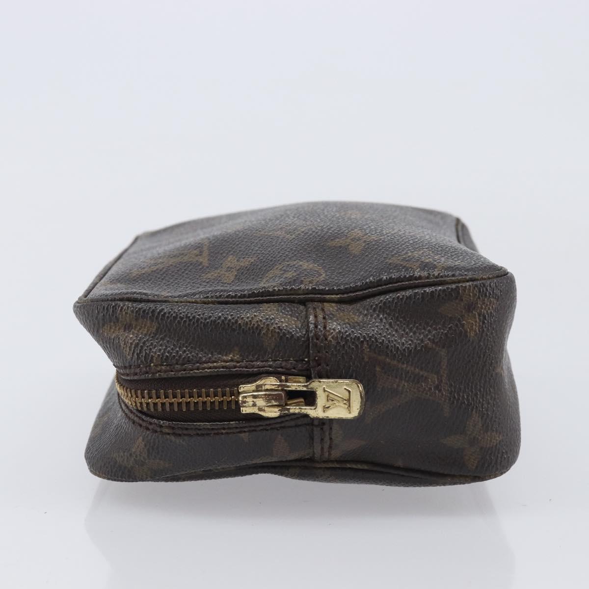 LOUIS VUITTON Monogram Trousse Toilette 18 Pouch M47526 LV Auth 212937
