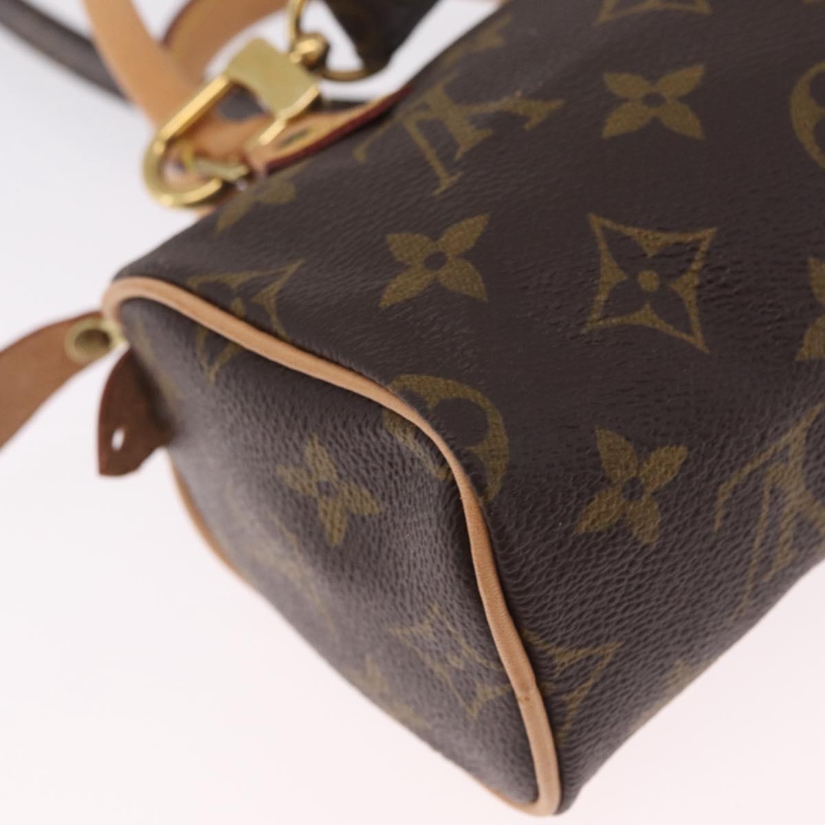 LOUIS VUITTON Monogram Mini Speedy Hand Bag M41534 LV Auth 212949SAM