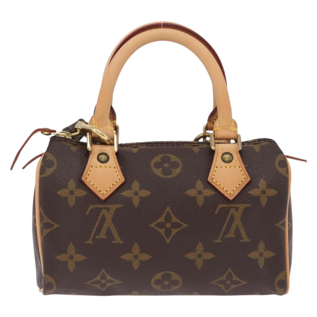 LOUIS VUITTON Monogram Mini Speedy Hand Bag M41534 LV Auth 212949SAM