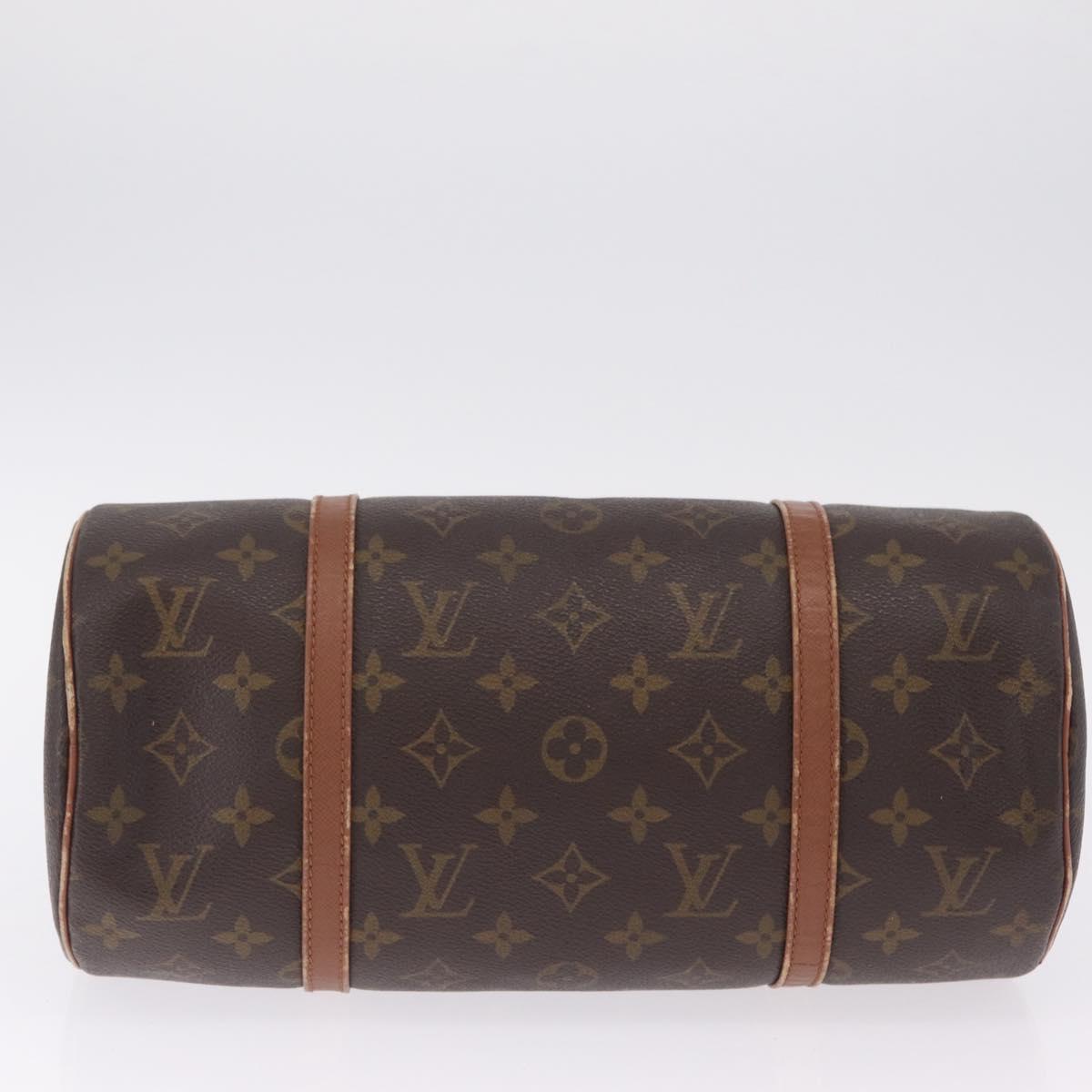 LOUIS VUITTON Monogram Papillon 30 Hand Bag M51365 LV Auth 212957